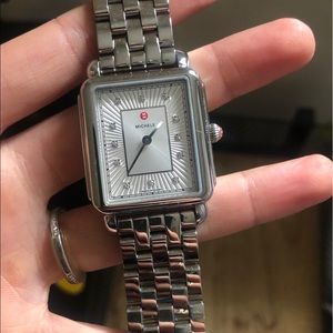 Michele Silver Women's Watch